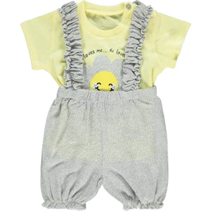 Kız Bebek Takım 6-18 Ay Sarı