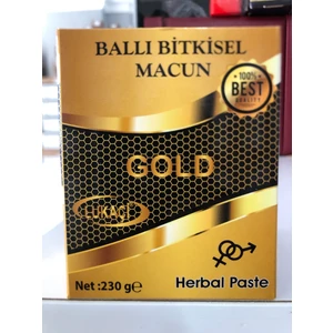 Lukaci Gold Ballı Bitkisel Macunu 230GR