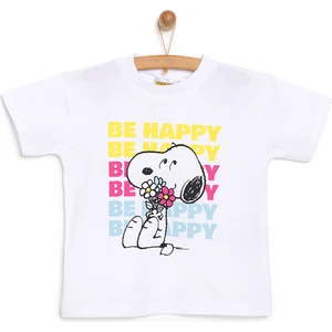Snoopy Tshirt Kız Bebek