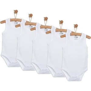 5li Beyaz Body Atlet Unisex