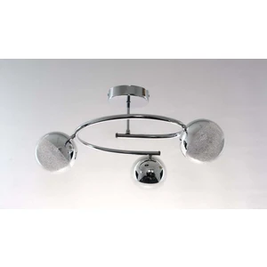 Fer Avize Dönence Krom Renkli Modern Salon - Mutfak - Yatak Odası 3 Lü LED Avize