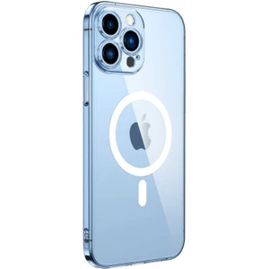 PineApple TR Apple iPhone 13 Pro Max Uyumlu Kamera Korumalı Magsafe Sert Pc Zore Porto Kapak-Renksiz