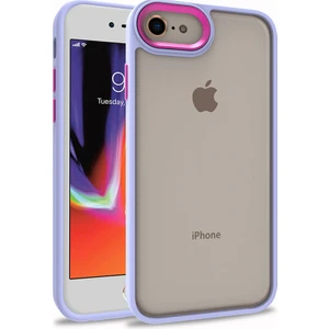 PineApple TR Apple iPhone 7 Uyumlu Zore Flora Kapak-Lila