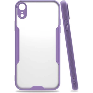 PineApple TR Apple iPhone Xr 6.1 Uyumlu Zore Parfe Kapak-Mor