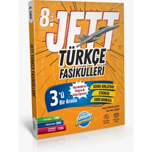 Ünlüler Karması 8. Sınıf LGS Jett Türkçe Fasikülleri