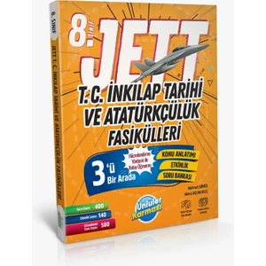 Ünlüler Karması 8. Sınıf LGS Jett T.C. İnkılap Tarihi ve Atatürkçülük Fasikülleri
