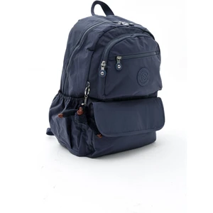 Unisex Suya Dayanıklı Kumaş Laptop Bölmeli Büyük Boy Okul Seyahat Sırt Çantası