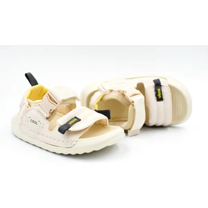 (321.F24Y.213-05) Rave Phlon Hafif Taban Cırtlı Çocuk Sandalet Bej