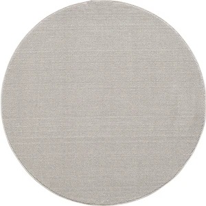 Enva Home Bukle Kilim Düz  Yumuşak Sisal Jüt Taban  Polipropilen Yuvarlak Oda Koridor Halısı Krem Renk