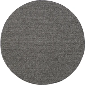 Enva Home Bukle Kilim Düz  Yumuşak Sisal Jüt Taban  Polipropilen Yuvarlak Oda Koridor Halısı Gri Renk