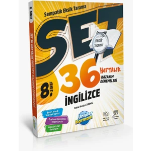 Ünlüler Karması 8. Sınıf LGS Sempatik İngilizce 36 Haftalık Kazanım Denemeleri