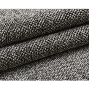 Enva Home Bukle Kilim Düz Yumuşak Sisal Jüt Taban  Polipropilen Tozumaz Oda Koridor Halısı Gri Renk