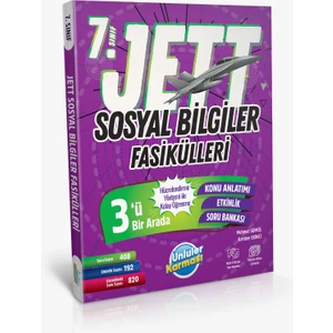 Ünlüler Karması 7. Sınıf Jett Sosyal Bilgiler Fasikülleri