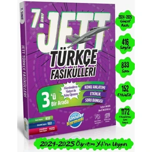 Ünlüler Karması 7. Sınıf Jett Türkçe Fasikülleri