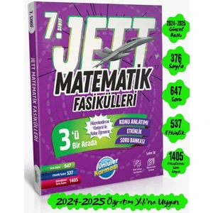 Ünlüler Karması 7. Sınıf Jett Matematik Fasikülleri