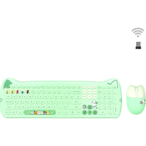 Geezerkitty Plus Kablosuz Sessiz Klavye Mouse Seti SMK-672