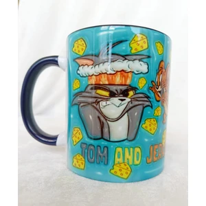 Mugs And Love Kızgın Tom ve Jerry porselen kupa