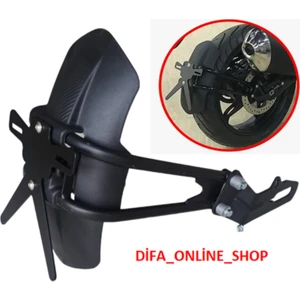 Motosiklet Çamurluk Sıyırıcı Plaka Tutuculu Üniversal