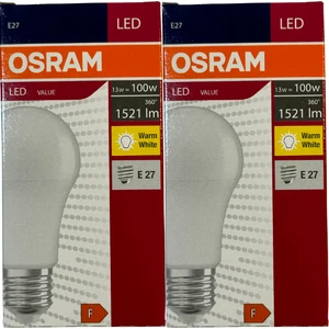 13W (100W) 2700K (Sarı Işık) E27 Duylu LED Ampul (2 Adet)