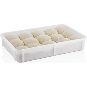 Fırıncı Market Mini Beyaz Hamur Kasası Pasası 40X30X7,5 cm