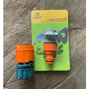 1/2 Hortum Adaptörü Geçmeli Kelepçeli Musluk Bağlantı Adaptörlü