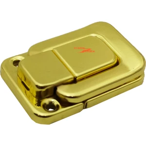 Yıldırım Nalbur 2 Adet Çanta Tokası Gold Altın Renk Valiz Tokası Bavul Kilidi Hobi Kilitmetal Kilit