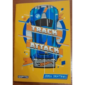 A6 32 Yaprak Ödev Defteri Hot Wheels (4 Adet)