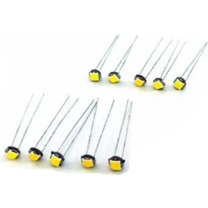 10 Adet T5 LED Ampul Kıl Bacak Tel Bacak Kılçık Ampul Beyaz