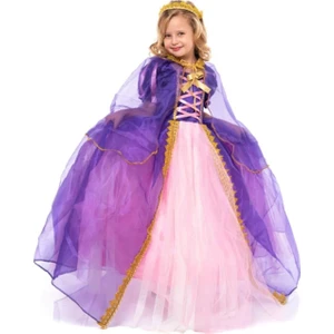 Moda Sitesi Rapunzel Kostümü - Rapunzel Prenses Kostümü, Rapunzel Elbisesi