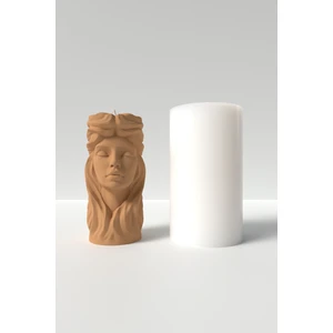 Cage Art Studio Kadın Heykeli Mum Silikon Kalıp M1 - Wild Women Mum Kalıbı - Kadın Mum Silikon Kalıbı 12 x 6 cm - M1