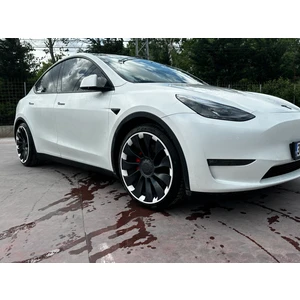 Tespx Tesla Uberturbine 21 Inc Beyaz Jant Koruyucu Özel Kesim Ppf Dahil 4 Jant
