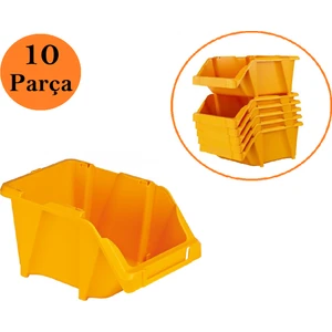 DP25 Depo Raf Düzenleyici Parça Saklama Avadanlık Kutusu 10 Parça 300X200X130 mm