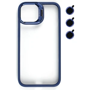 Tech&bello accessories iphone 13 Pro Max Kılıf Kamera Standlı +Lens Koruyuculu Kapak