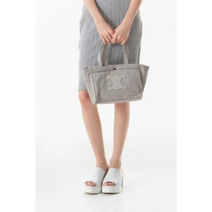 Çıtçıtlı Keten Çanta