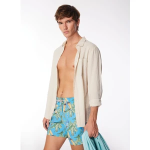 People By Fabrika Çok Renkli Erkek Şort Mayo PBF4SM-SWM03