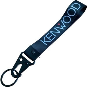 Kenwood Yazılı Çift Taraflı Naylon Kumaş Anahtarlık