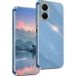 Xiaomi Poco C65 Kılıf Bark Parlak Kenar Silikon