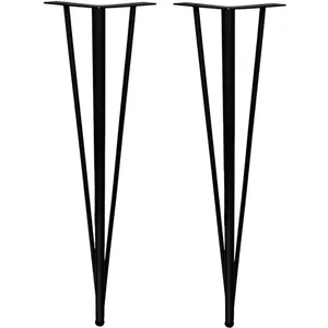 Aliis Life Metal Masa-Yemek Masası- Çalışma Masası Ayağı 2 Adet Ayak 72 cm Mobilya Ayağı