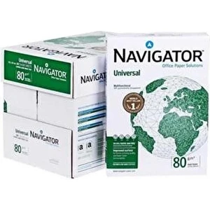 Navigatör Fotokopi Kağıdı (A4) (80 gr) (500 lü) (5 Paket/Koli) (1 Koli)