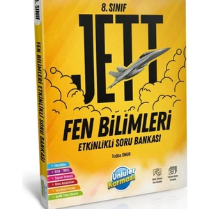 Ünlüler Karması 8. Sınıf Jett Fen Bilimleri Etkinlikli Soru Bankası