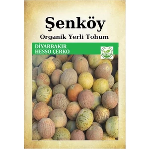 Yerli Diyarbakır Hesso Çerko Kavun Tohumu Doğal Ata Tohum Pakette 5 gr 150 Tohum + Tohum