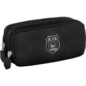 Lisanslı  Büyük Logo Siyah Kalemlik 24337 Okul Kalem Çantası