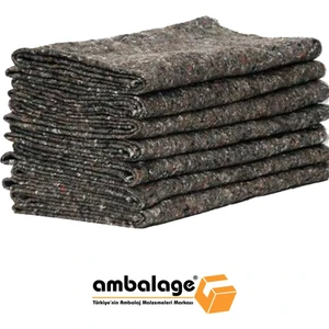 Nakliye Battaniyesi,mobilya Sarma,ambalaj Battaniyesi Kedi-Köpek Battaniyesi 5 Adet