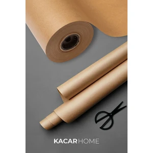 50CM x 5mt Ambalaj ve Çeyiz Paketleme Kağıdı Kalın Kraft Kağıt