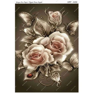 Pirinç Dekopaj Kağıdı | Kod 4450 Unıq Serisi