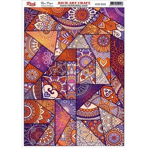 Pirinç Dekopaj Kağıdı | Kod 8345