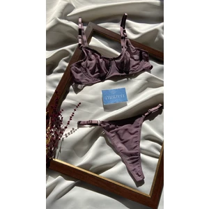 Kadın Balenli Kaplı Toparlayıcı Sütyen Takımı