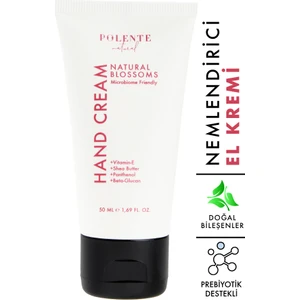 Polente Natural Nemlendirici El Kremi - Prebiyotik Destekli (50 ml)