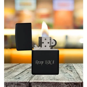 Kişiye Özel Kutu Benzinli Zippo Çakmak