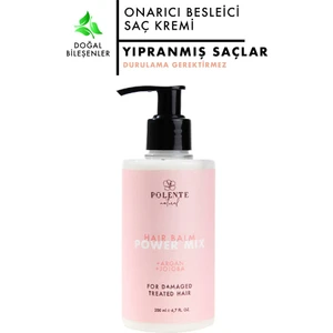 Polente Natural  Onarıcı-Besleyici Saç Kremi / Yıpranmış - Işlem Görmüş Saçlar (200 ml)